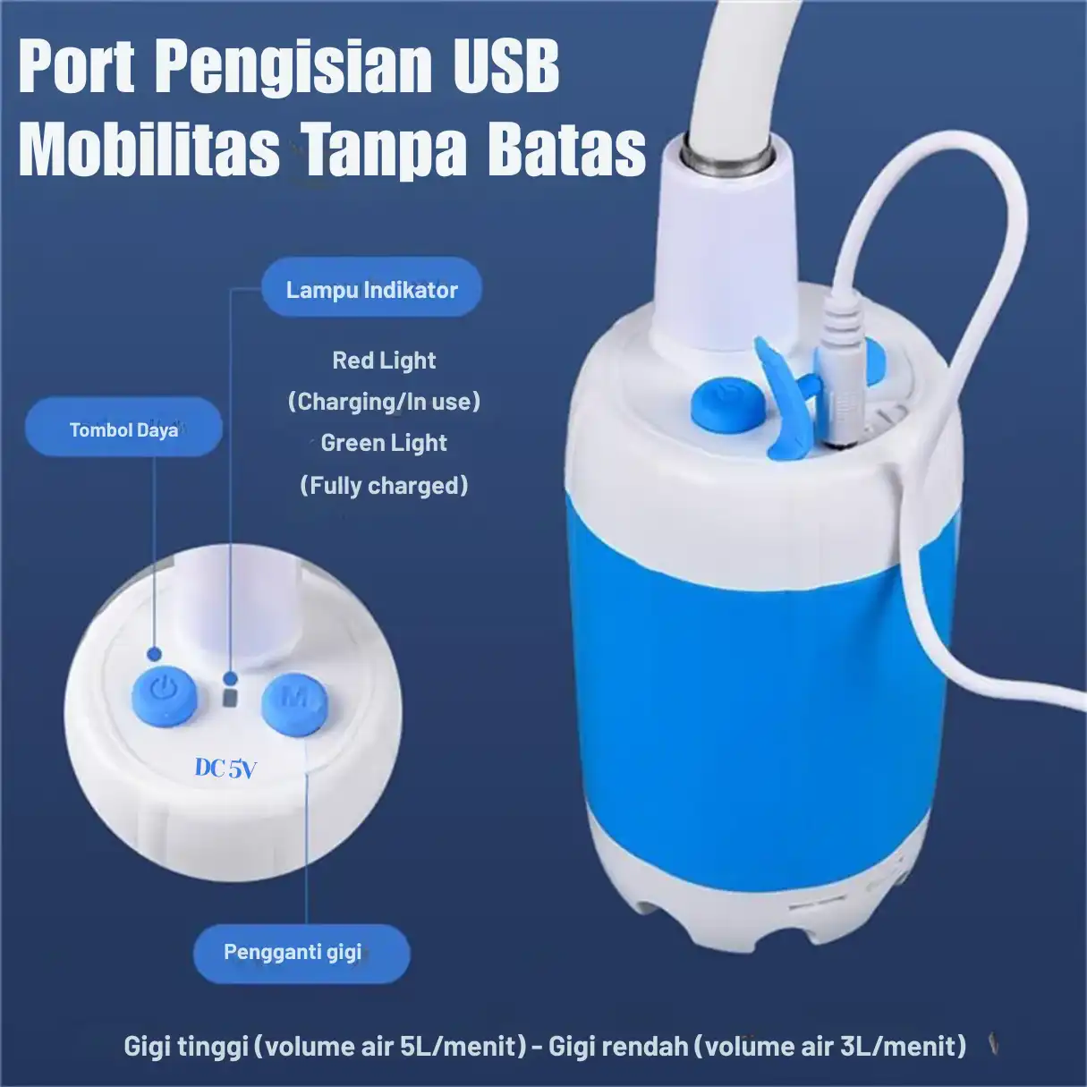 SHOWER PORTABLE CAMPING TRAVELLING - Main Product